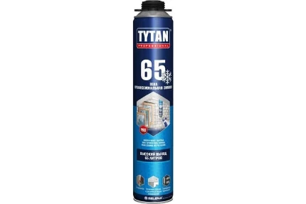 Фото для Пена Tytan PROFESSIONAL 65, зимняя 750мл 16975 31453