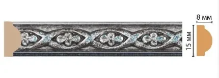 Фото для Молдинг DECOMASTER 130-55 (15*8*2400мм)