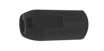 Патрон Е14 пластиковый, подвесной, черный Прогресс 95011