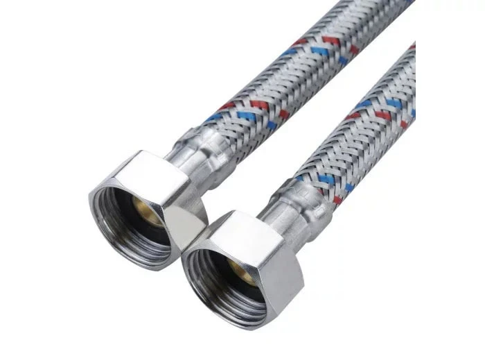 Фото для Гибкая подводка Гигант для воды в стальной оплётке, Г-Г 1/2" 150 см