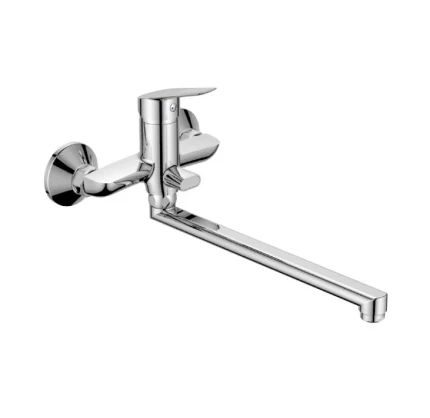 Фото для Смеситель д/ванны АНТЕЙ Кристалл шар. L-30см, с перекл. душа 201040-ANT