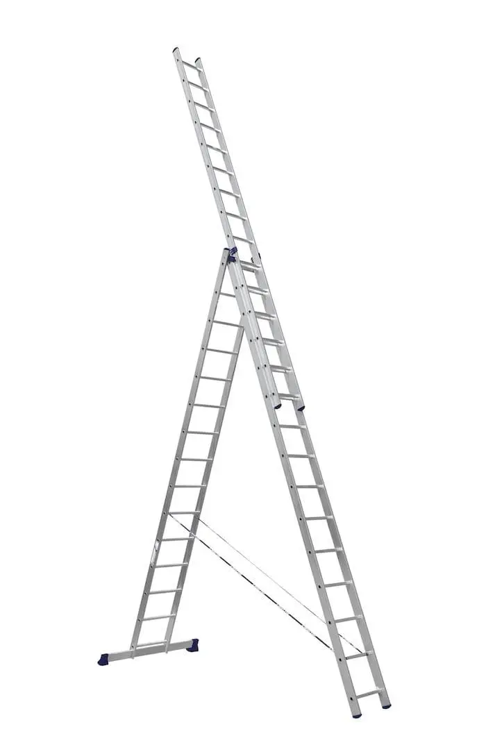 Лестница-стремянка трехсекционная Алюмет 3х15