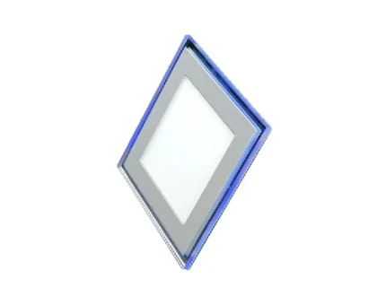 Фото для Светильник встраиваемый квадратный со стеклом 701SQ-18W-6000К
