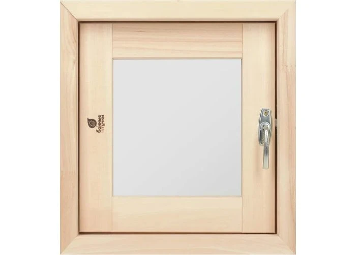 Фото для Форточка 0,4х0,4 в парную, с затвором, липа 32550