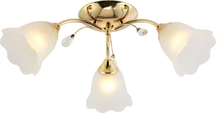 Фото для Светильник AU11626/3 FGD, золото, Е27 3х60W