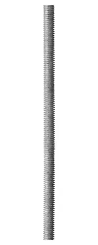 Шпилька резьбовая DIN 975 оцинкованная М10х1000 мм; ТФ0 Зубр 4-303350-10-1000
