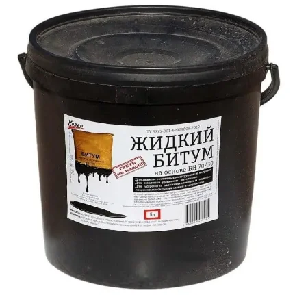 Фото для Жидкий битум - мастика битумная 10 литров