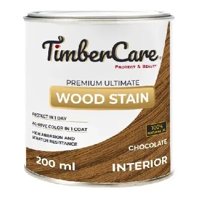 Масло тонирующее TimberCare Wood Stain 0,2л шоколад 350025