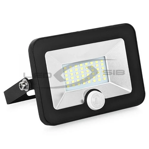 Фото для Прожектор светодиодный СДО-5Д-20 20Вт 230В 6500К 1500Лм с датчиком движения IP65 LLT