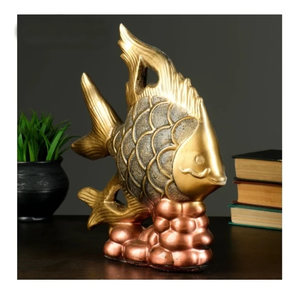 Фото для Копилка "Золотая рыбка" 28х8х32см 4427464