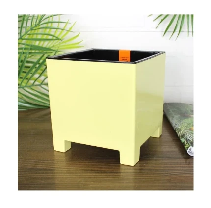 Фото для Горшок Нард 5,5л желтый с вкладкой d19 h19