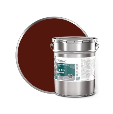 Фото для Грунт Лакра ГФ-021 красно-коричневый 20кг