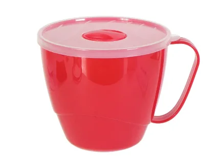 Фото для Контейнер-кружка для бульона 720 мл, в ассортименте, Бытпласт