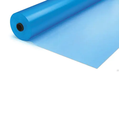 Пленка полиэтиленовая голубая 120 мкм, ширина 3 м (полурукав 1,5 м)