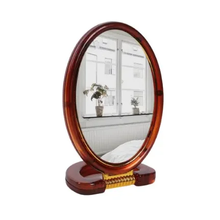 Фото для Зеркало складное-подвесное, двустороннее, с увеличением, зеркальная поверхность 8 ? 12 см