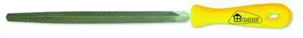 Трехгранный напильник, пластмассовая рукоятка, 250мм, №2 Hobbi 40-1-122