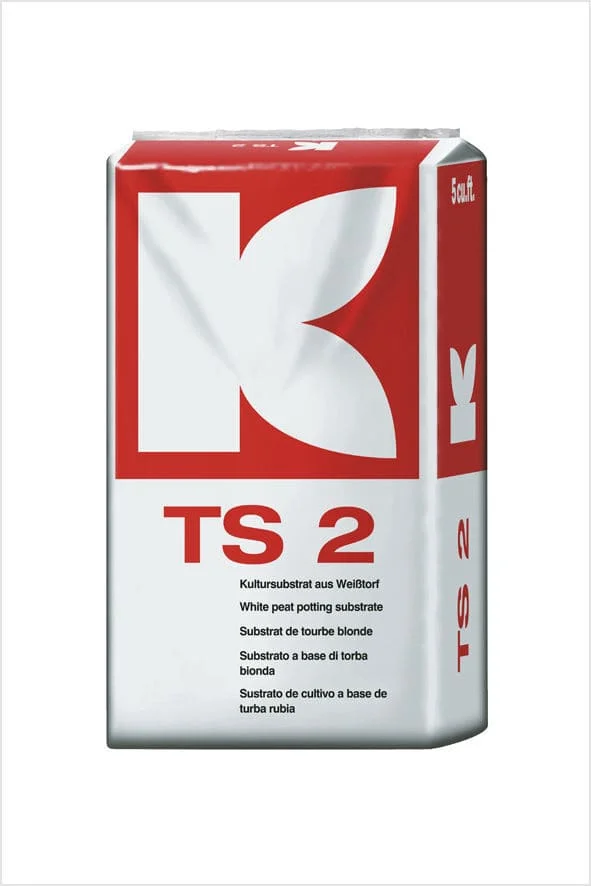 Субстрат Klasmann TS2 стандарт 420 для растений с высокими потребностями в удобрениях, 10 л