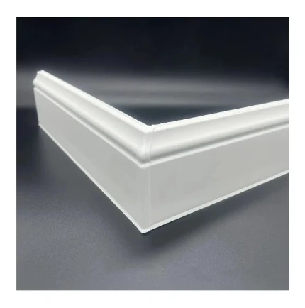 Фото для Плинтус 2,2м Идеал Дюра 80мм 001 Белый