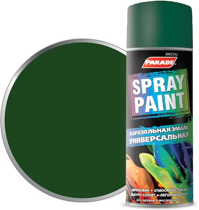 Эмаль PARADE Spray Paint белая глянцевая, 520 мл
