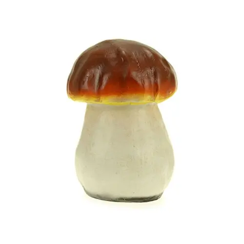 Фигура садовая Белый гриб большой на толстой ножке, 23х16 см, 12010