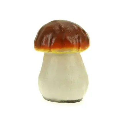 Фото для Фигура садовая Белый гриб большой на толстой ножке, 23х16 см, 12010