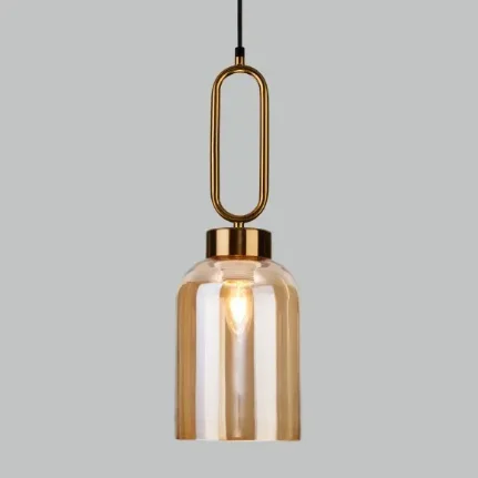 Фото для Подвесной светильник Eurosvet Flou 50229/1 янтарный