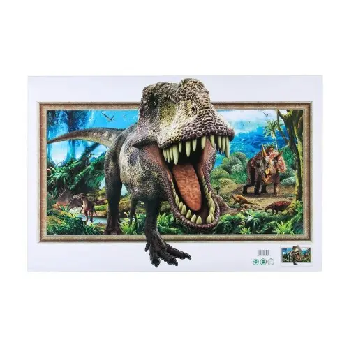 Наклейка 3Д интерьерная Динозавр 90х60см 7403477/81