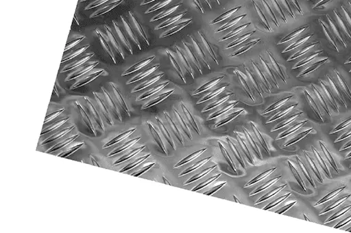 Лист алюминиевый рифленый Квинтет 1,5х1500х3000 АМГ2Н2
