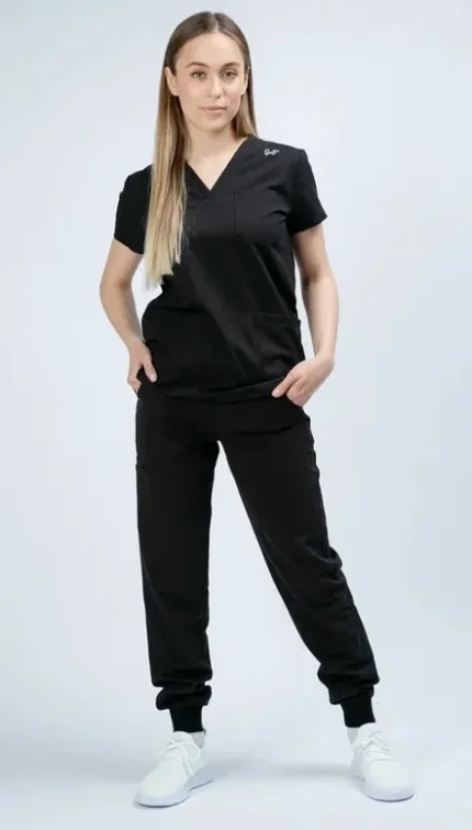 Фото для Брюки женские Груня (Докс, нет принта, черный, размер 50, рост 170) GR-3