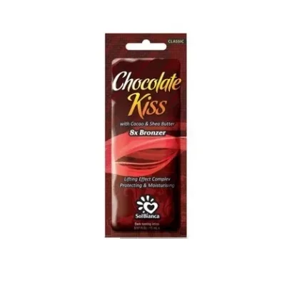Крем д/солярия "Chocolate Kiss" 8х bronzer 15мл (Масло какао и Ши) 8815