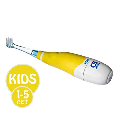 Фото для Электрическая звуковая зубная щетка CS Medica CS-561 Kids (желтая)