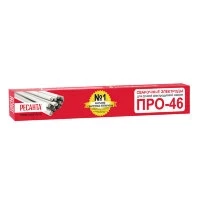 Фото для Электроды ПРО-46 D3 1кг/уп Ресанта, повышенная прочность шва (71/6/36)