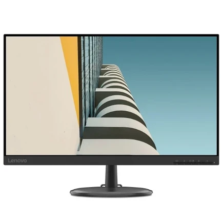 Фото для Монитор 23,8" Lenovo D24-20 Цвет черный, матрица VA, 1920x1080(16\x3A9) matt 75Hz, отклик 4ms, угол 178°/178°, яркость 250cd/m2,