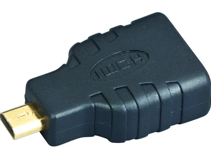 Фото для Переходник HDMI-microHDMI Gembird A-HDMI-FD, 19F/19M, золотые разъемы, пакет