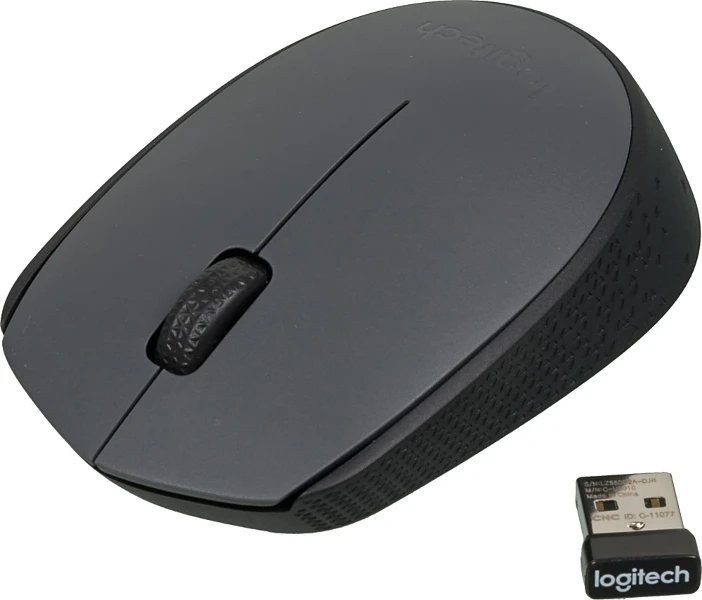 Фото для Мышь беспроводная Logitech M170 Wireless Mouse USB черная (910-004646)
