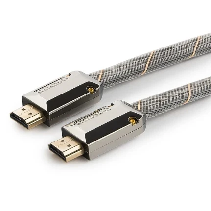 Фото для Кабель HDMI Cablexpert CC-P-HDMI04-1.8M серия Platinum, 1,8 м, v2.0, M/M, плоский, позол.разъемы, металлический корпус, нейлонов