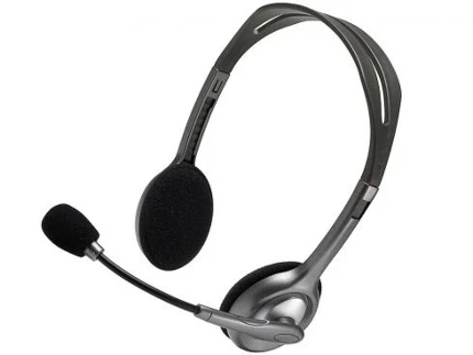 Фото для Наушники+микрофон Logitech Headset H110 (981-000271) 1.8m 2x jack 3.5 мм
