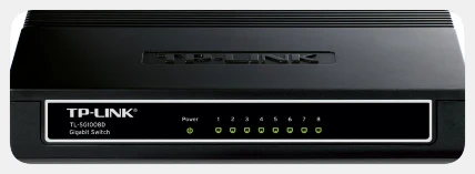 Фото для Коммутатор 8TP TP-LINK TL-SG1008D Gigabit Switch (пластиковый корпус)