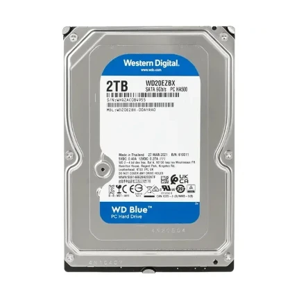 Фото для Жесткий диск SATA-III 2Tb Western Digital WD20EZBX Blue (7200rpm) 256Mb 3.5"