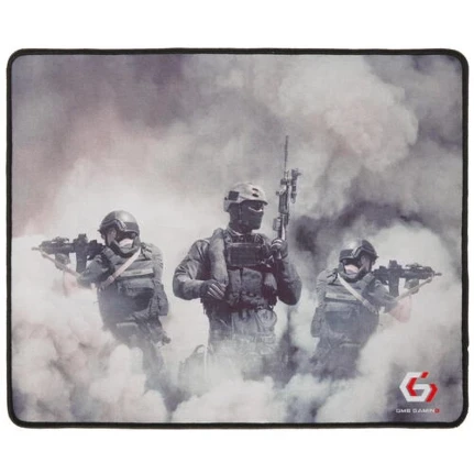 Фото для Коврик для мыши Gembird MP-GAME35, рисунок"солдаты", размеры 437*350*3мм, ткань+резина, оверлок