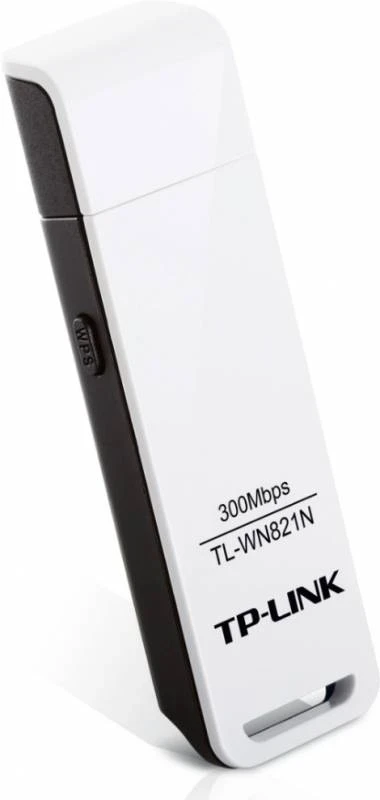 Фото для Сетевая Карта (USB 2.0) TP-LINK TL-WN821N Wireless USB Adapter, Atheros, 2x2 MIMO, 2.4GHz, 802.11n