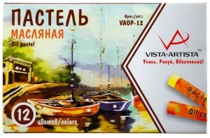 Фото для МЕЛКИ ПАСТЕЛЬ МАСЛЯНАЯ VISTA-ARTISTA STUDIO 12ЦВ
