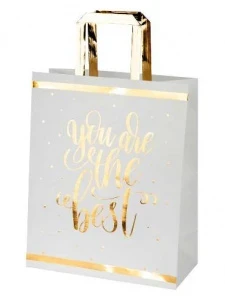 Фото для ПАКЕТ ПОДАРОЧНЫЙ 26*32,4*12,7 "THE BEST"