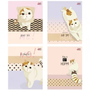 Фото для ТЕТРАДЬ 48Л КЛЕТКА "АЙ ЭМ НЯША!"