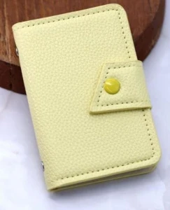 Фото для ВИЗИТНИЦА "LANNISHI" НА 20 КАРТОЧЕК ЖЕЛТЫЙ