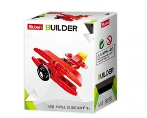 Фото для КОНСТРУКТОР"SLUBAN BUILDER" САМОЛЕТ 28 ЭЛЕМЕНТОВ