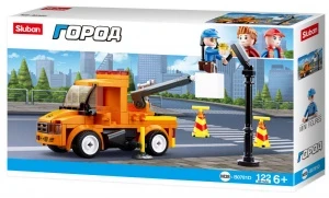 Фото для КОНСТРУКТОР"SLUBAN" ГОРОД СЛУЖБА ЭЛЕКТРОСЕТЕЙ 122 ЭЛЕМЕНТОВ