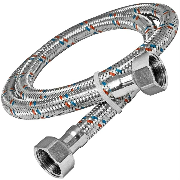 Фото для Подводка д/воды вн/вн 1/2" 80 см, сталь