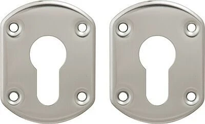 Фото для Накладки под цилиндр (хром) ГХ 31 (пара) //ГАРДИАН