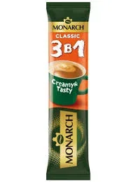Фото для Напиток кофейный Монарх 13,5гр 3в1 классик*24